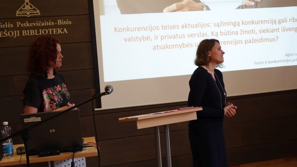 Sąžiningas verslas ir užtikrinta konkurencija. Jurgita Bugailiškienė