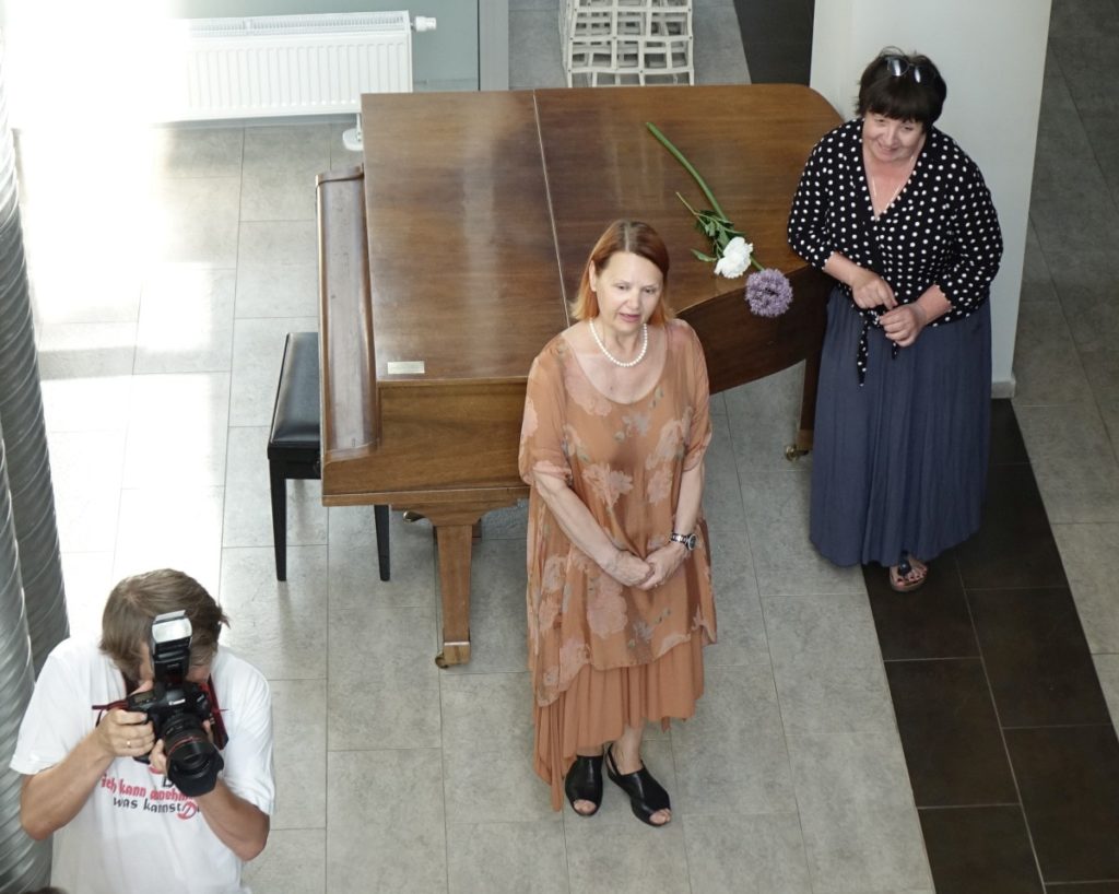 Parodos kuratorė Vida Mikelevičiūtė