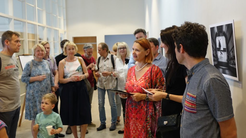 Parodos „Kintanti vienatvė“ atidarymas