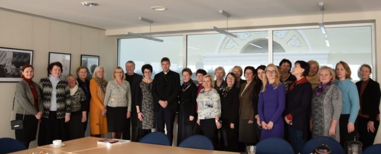 Susitikimas su Panevėžio m. Vyskupu J.E. Linu Vodopjanovu OFM