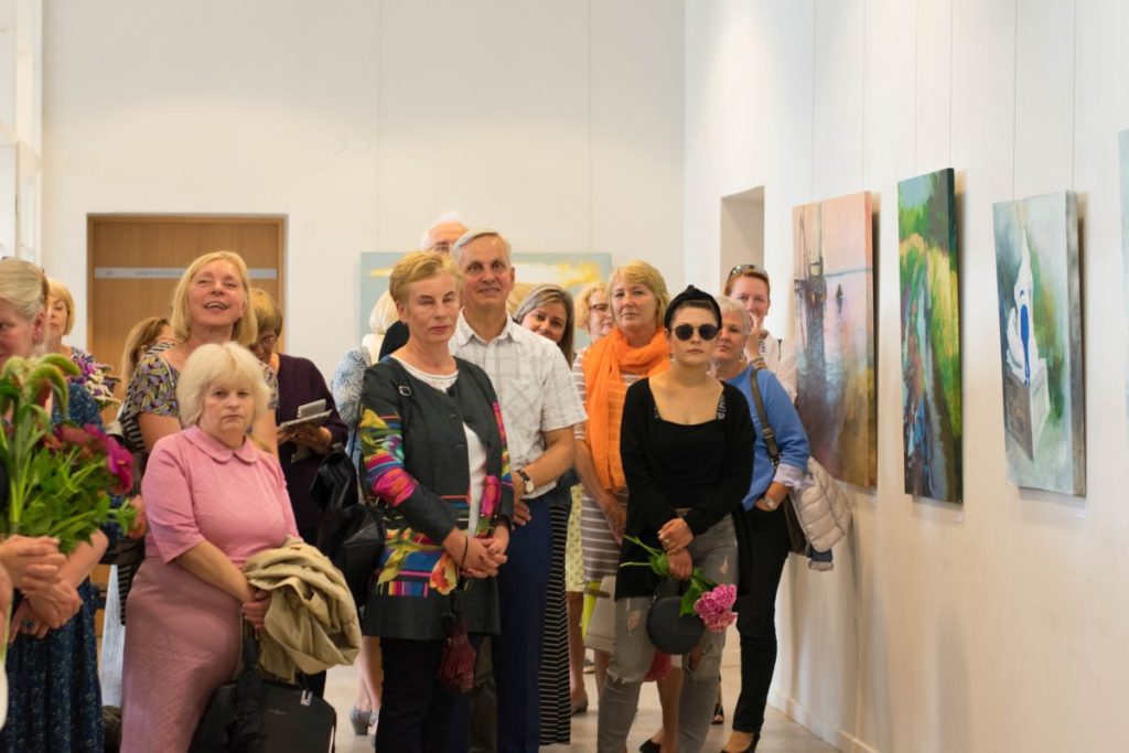 I. Nosovos parodos atidarymo akimirkos