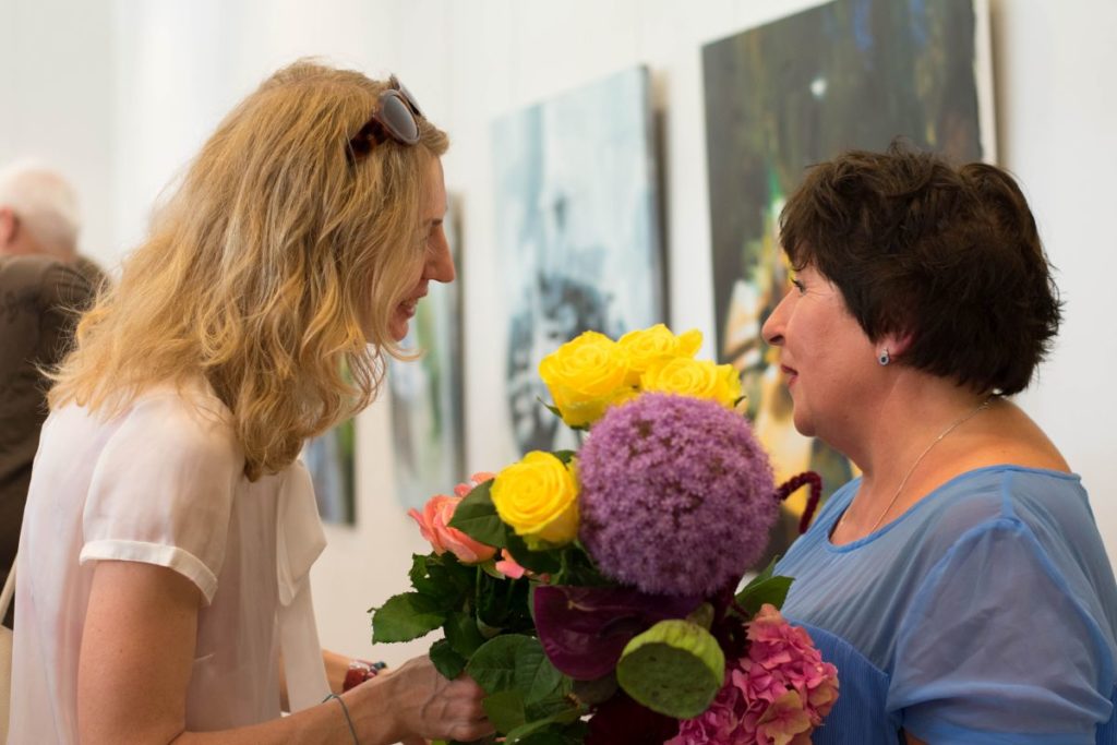 I. Nosovos parodos atidarymo akimirkos