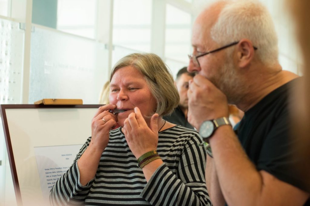 I. Nosovos parodos atidarymo akimirkos