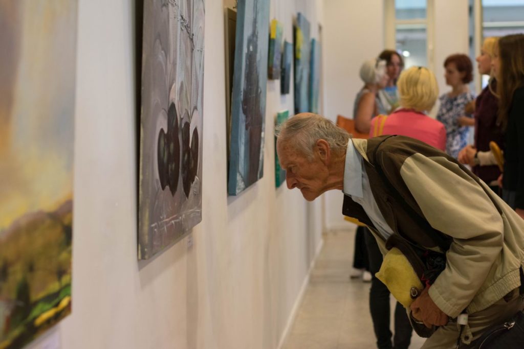 I. Nosovos parodos atidarymo akimirkos