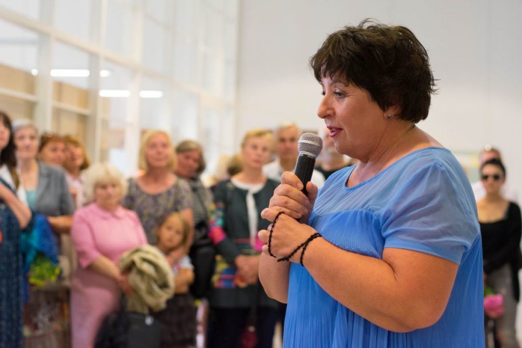 I. Nosovos parodos atidarymo akimirkos