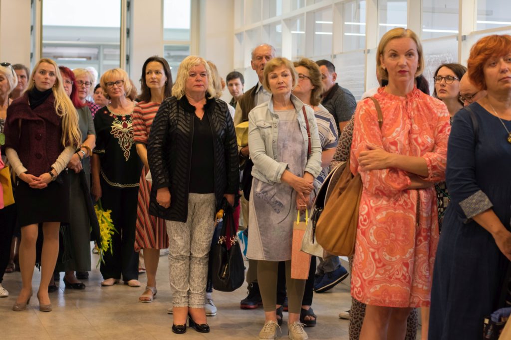 I. Nosovos parodos atidarymo akimirkos