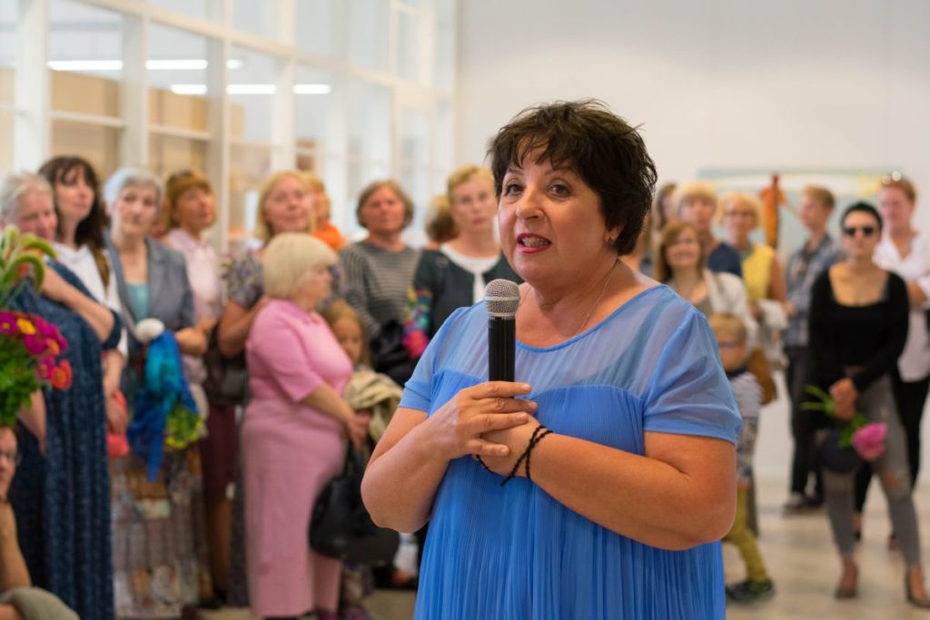 I. Nosovos parodos atidarymo akimirkos