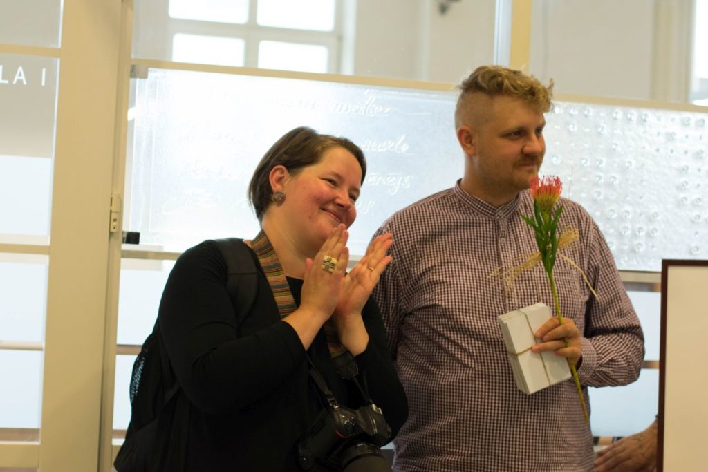 I. Nosovos parodos atidarymo akimirkos