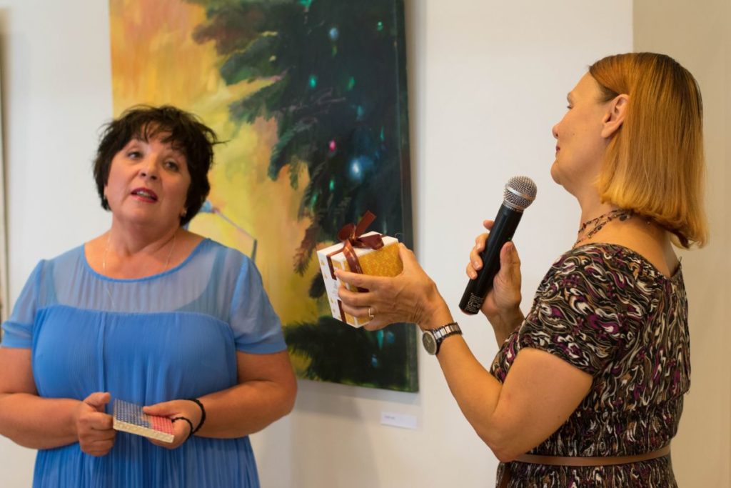 I. Nosovos parodos atidarymo akimirkos