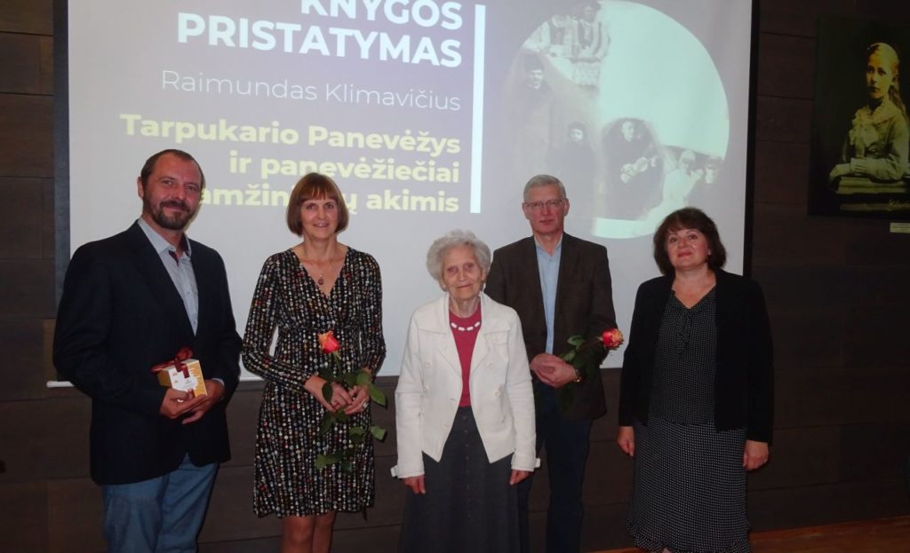 Leidinio „Tarpukario Panevėžys ir panevėžiečiai amžininkų akimis. Atsiminimų rinkinys“ pristatymas