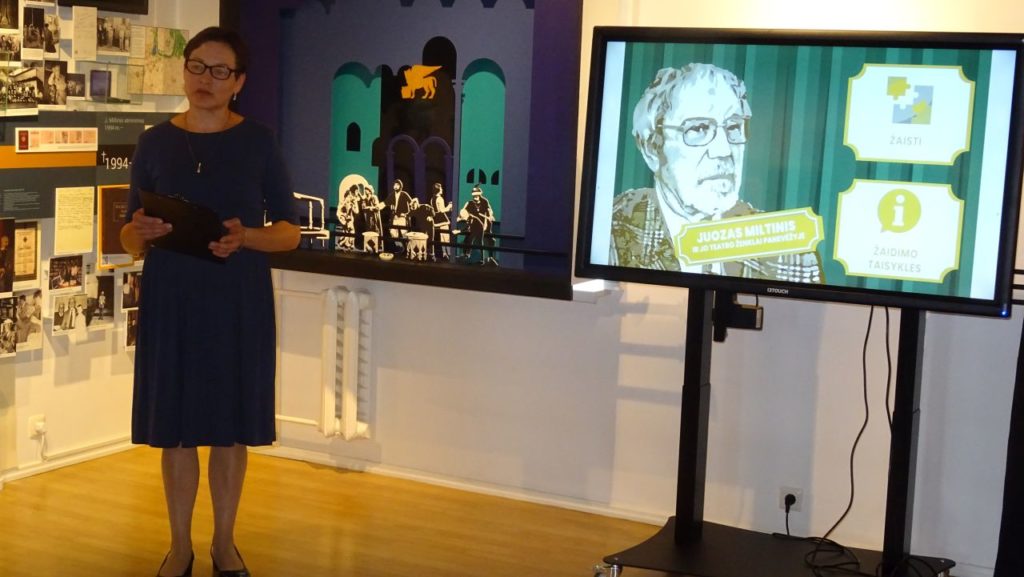 „Miltinis ir jo teatro ženklai Panevėžyje“ pristatymas