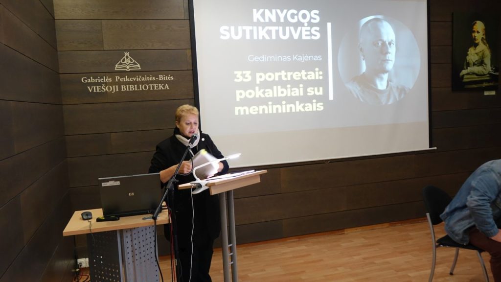 Knygos 33 portretai pristatymas