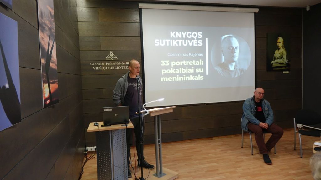 Knygos 33 portretai pristatymas