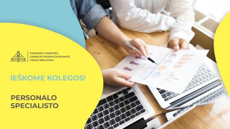 Ieškome kolegos, personalo specialisto